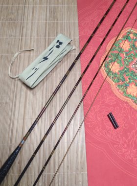 特选英仙10尺/3.0米江户川二手并继户外水库野钓碳素台钓鱼竿手杆