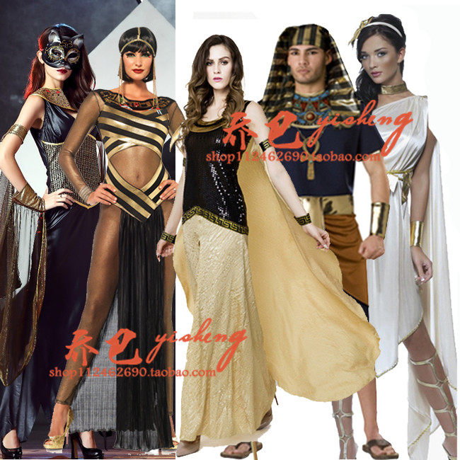 万圣节服装 埃及希腊角斗士 成人意大利古罗马斯巴达武士衣服饰