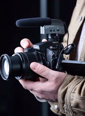 森海塞尔MKE400专业相机单反麦克风 摄像机话筒 同期采访录音