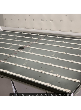 适用55寸显示灯条F0YE-1151-550-1B2C-14X1.0mm 115cm 8条12灯