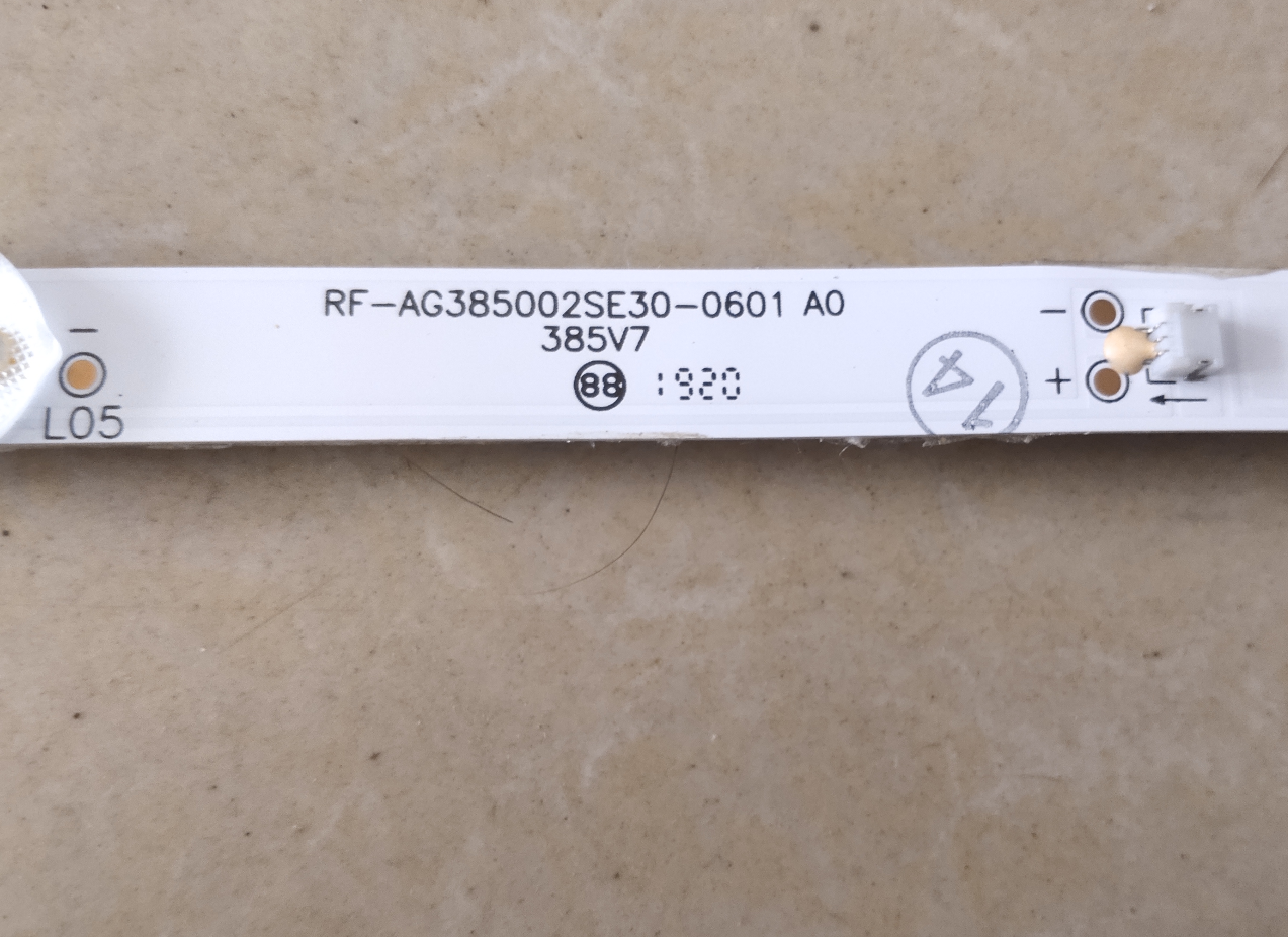适用康佳KKTV K39K5灯条RF-AG385002SE30-0601 A0 72CM6灯3条