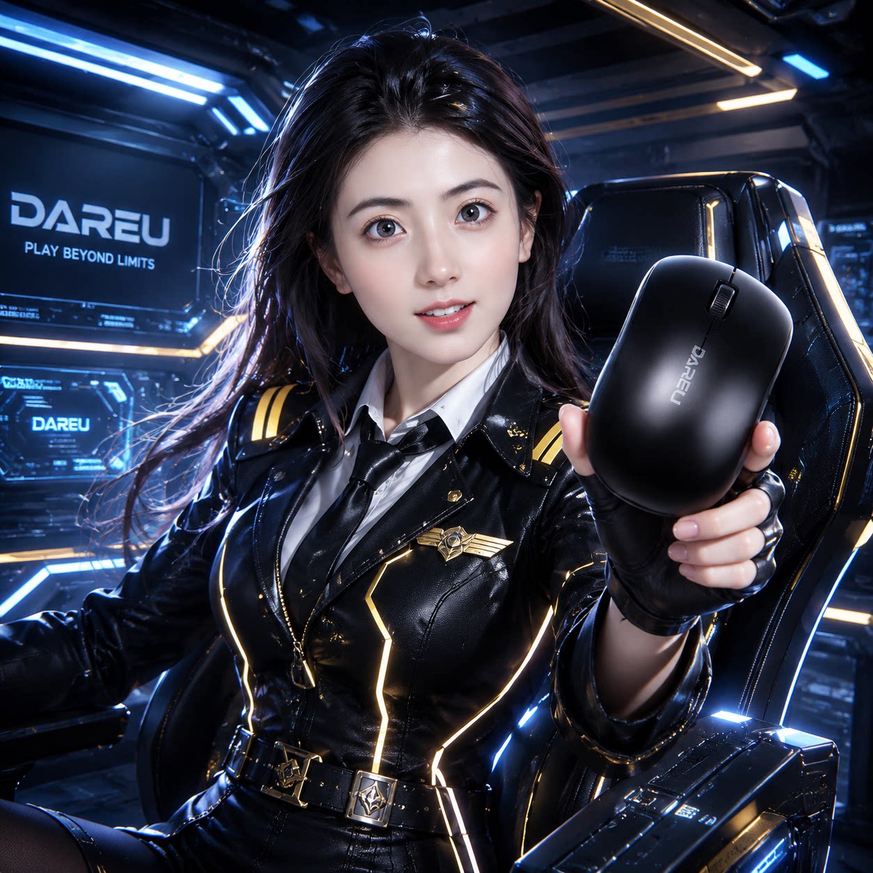 DAREU LM106G无线鼠有线鼠标