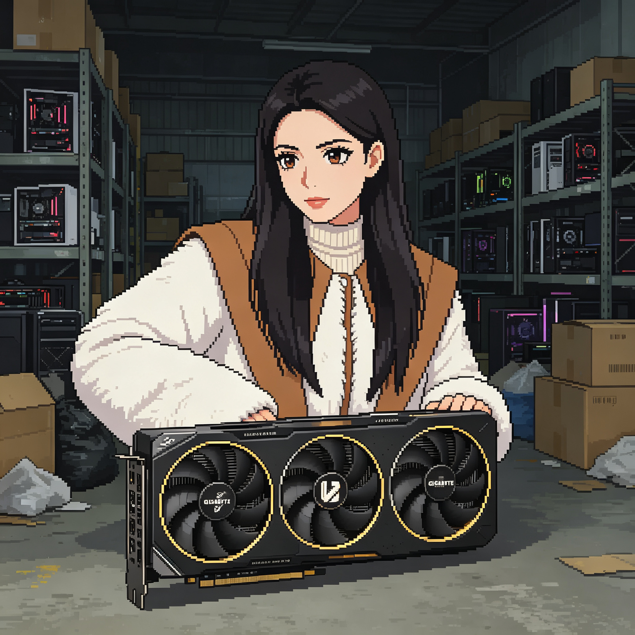 智灵同款 技嘉 5070 GAMING OC 12G 显卡 金牌电源套装 电竞游戏