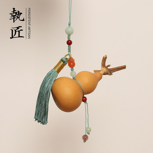 葫芦中式纯天然复古禅意摆件文玩