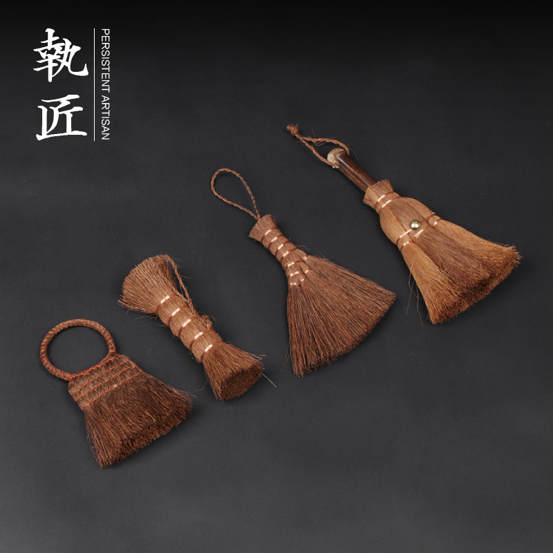 天然加密棕刷鬃毛刷硬毛清洁裱画