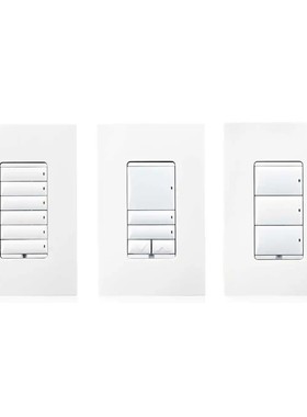 C4场景Control4 全屋美国智能开关面板 美标 自定义美国 刻字