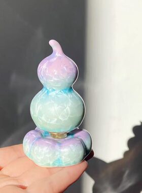 景德镇陶瓷转转葫芦桌面摆件