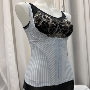 日单薄款 收腹腰封背夹束腰产后恢复塑形托胸侧收美背直背塑身 紧版