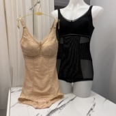 强压薄款 紧版 收腹塑身衣无钢圈收副乳吊带内衣提臀束腰美体连体衣