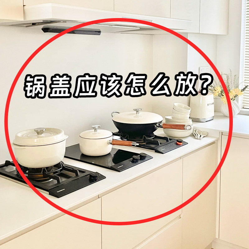 吸盘旋转锅盖架壁挂式免打孔厨房置物架收纳挂架菜板架管道清洁棒