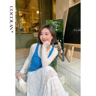 T恤CL6TX8008 莱赛尔纤维羊毛女士长袖 77七老板 裸感2.0