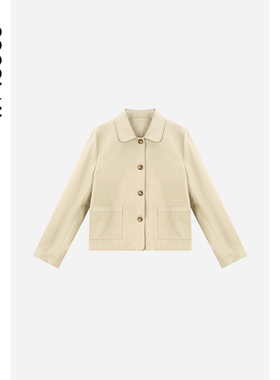 COCOLAN【沙华】2026年春季新款100棉夹克外套女Q61WT2007