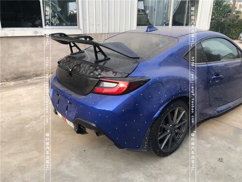 适用于丰田GT86碳纤维尾翼GR86 ZD8 FT86 BRZ改装STI大尾翼定风翼