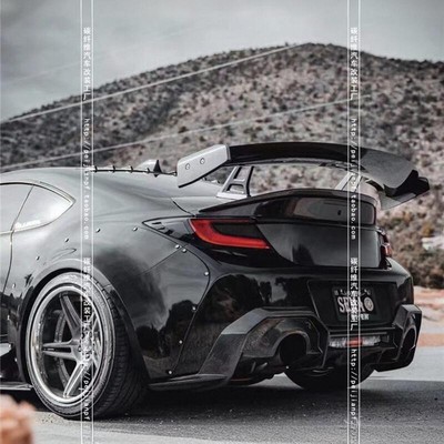 适用于丰田GR86干碳纤维尾翼GT86 BRZ改装ADRO大尾翼定风翼扰流板