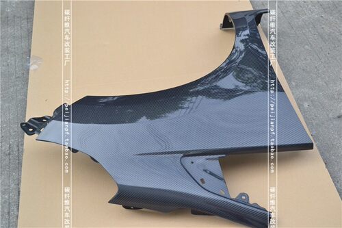 适用于本田飞度碳纤维叶子板FIT GE8改装轻量化翼子板沙板大包围