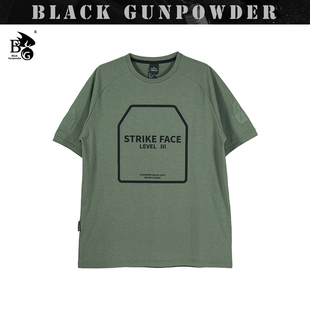 BG研发速干棉感耐摩擦除汗臭防晒高弹面料T恤健身户外短袖