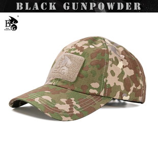 BG新全地形通用德斑迷彩50/50尼龙棉防红外面料战术棒球帽鸭舌