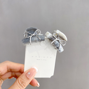 醋酸小号刘海抓夹后脑勺ins抓夹法式女气质百搭中号发夹刘海夹