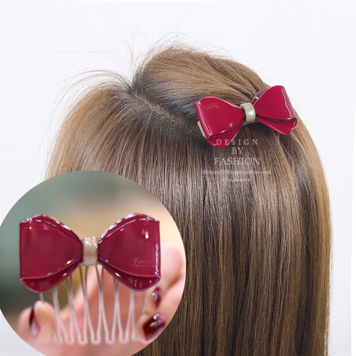 全国25元包邮发梳刘海百搭蝴蝶结