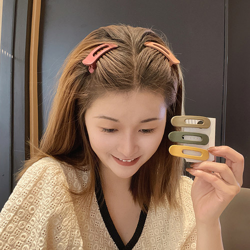 刘海夹发夹女侧边无痕鸭嘴夹