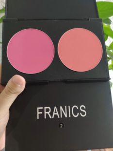 佛兰西斯双色腮红粉色系蜜桃色胭脂腮红膨胀色舞台妆演出戏曲胭脂