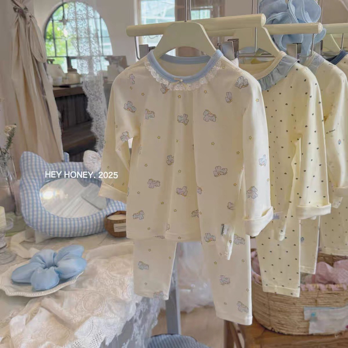 儿童秋衣秋裤套装全棉无骨内衣纯棉睡衣A类男女宝宝保暖衣家居服