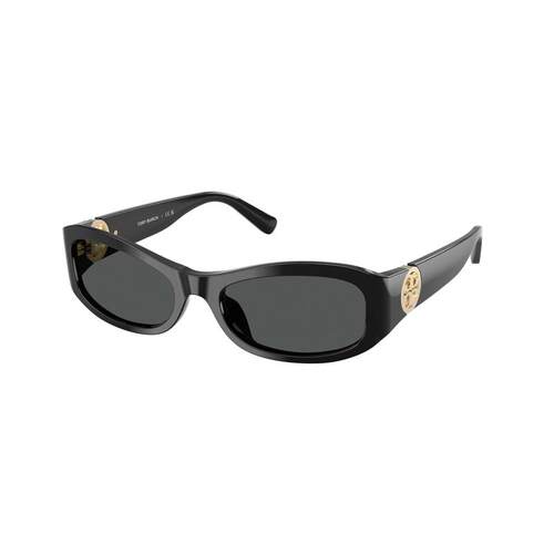 代购海外代购Tory Burch/汤丽柏琦女士太阳镜防紫外线UV400窄框矩
