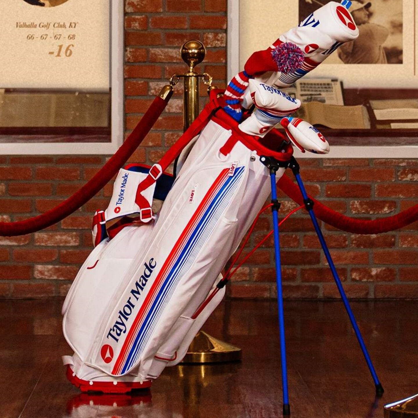 代购Taylormade Liberty Lines 泰勒梅250周年限定款高尔夫球杆包