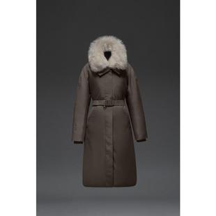 代购KOLON SPORT可隆女士羽绒服保暖防风抗寒长款羽绒服立领