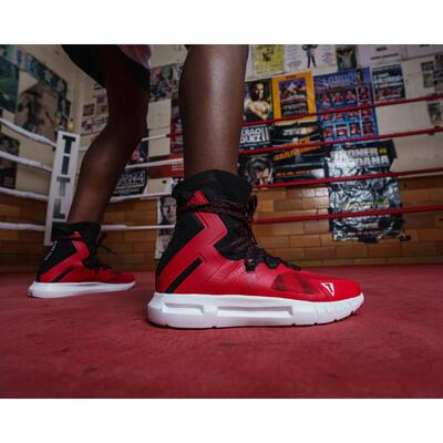 代购Title Boxing男士拳击鞋增强足部速度快速变向支撑防滑抓地