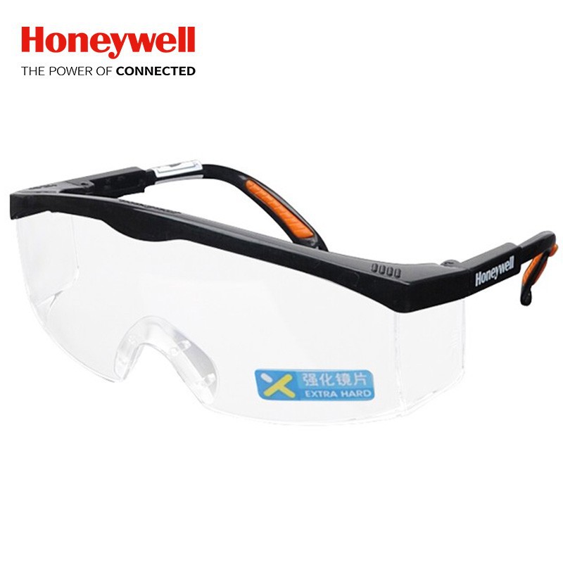 霍尼韦尔防飞溅防尘防沙安全眼镜