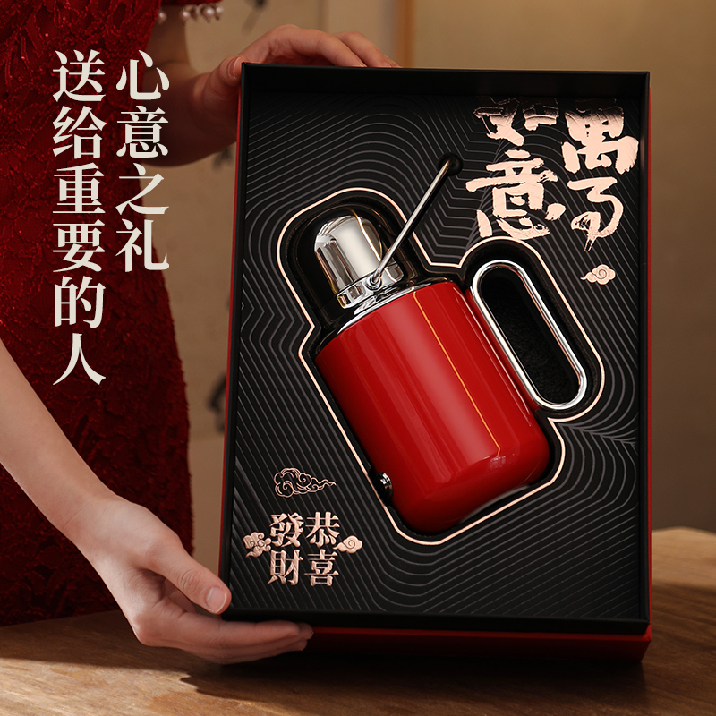 mully保温杯高颜值礼盒新款杯子闺蜜生日年货礼物焖茶结婚喜庆杯