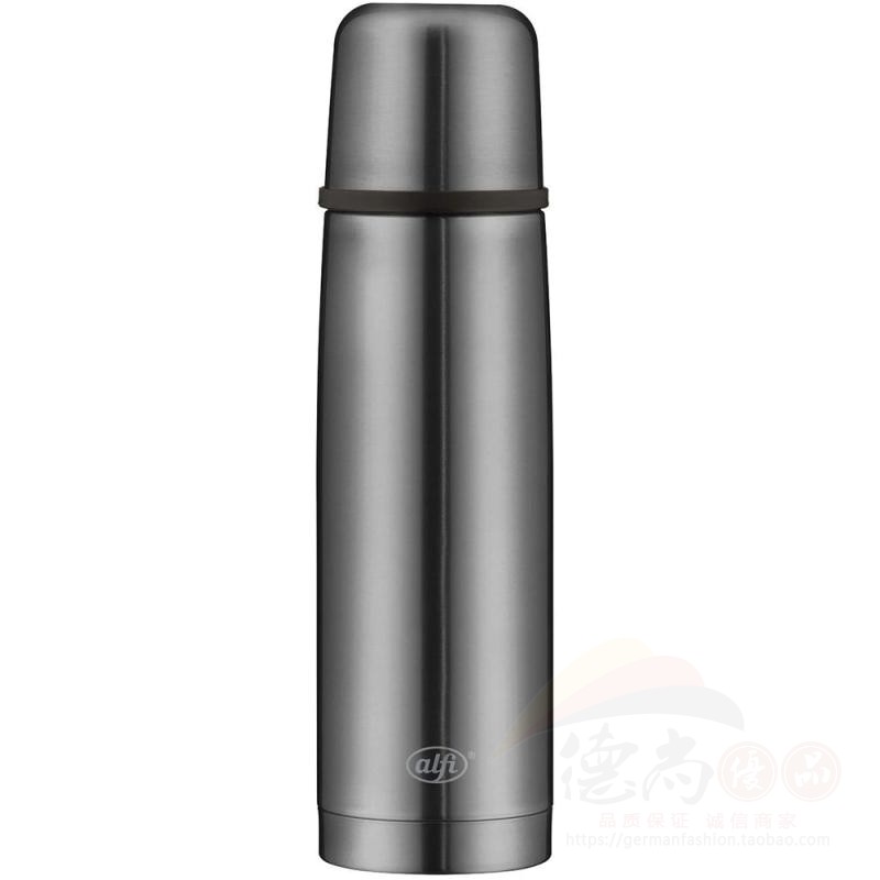 德国直邮Alfi PR PERFECT双层不锈钢真空保温杯保温壶保冰 灰色