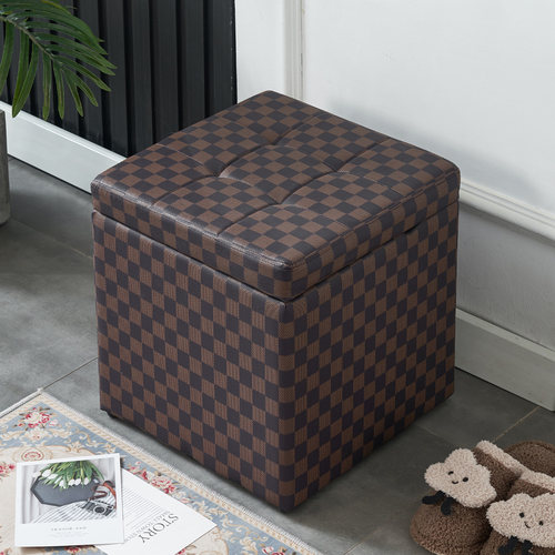 梓传服装店换衣间换鞋凳子