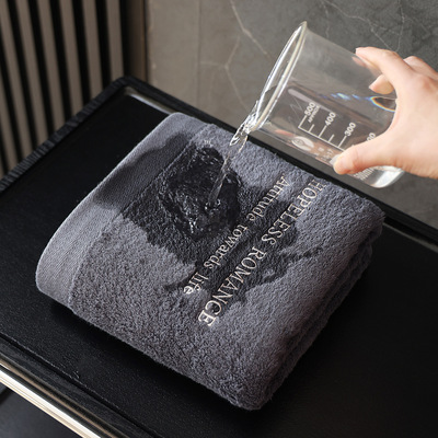 旭升浴巾80*160精梳棉酒店towelbath650克加厚纯棉加大成人浴巾