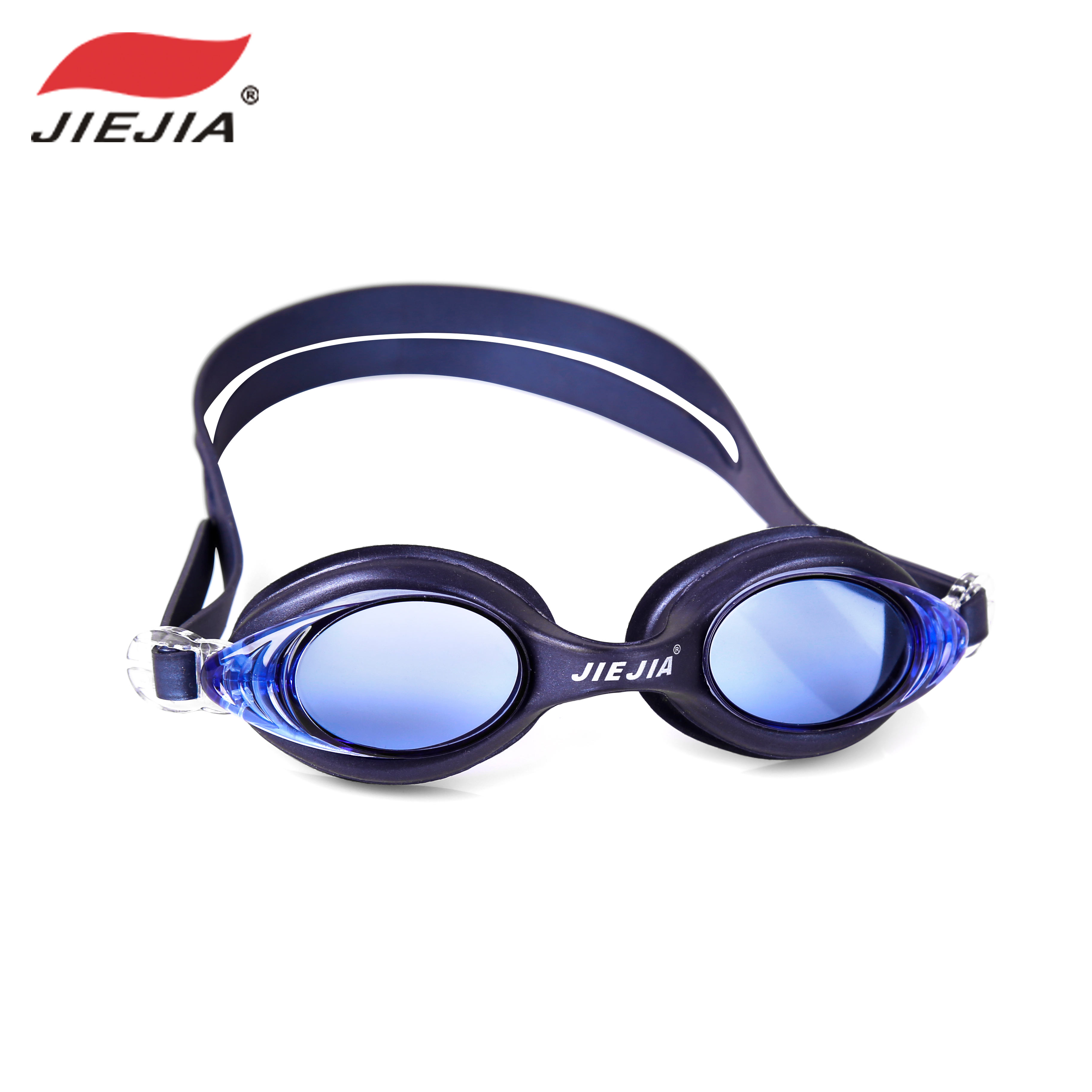 捷佳专业泳镜装备男女士游泳眼镜高清防雾潜水镜成人通用J2548