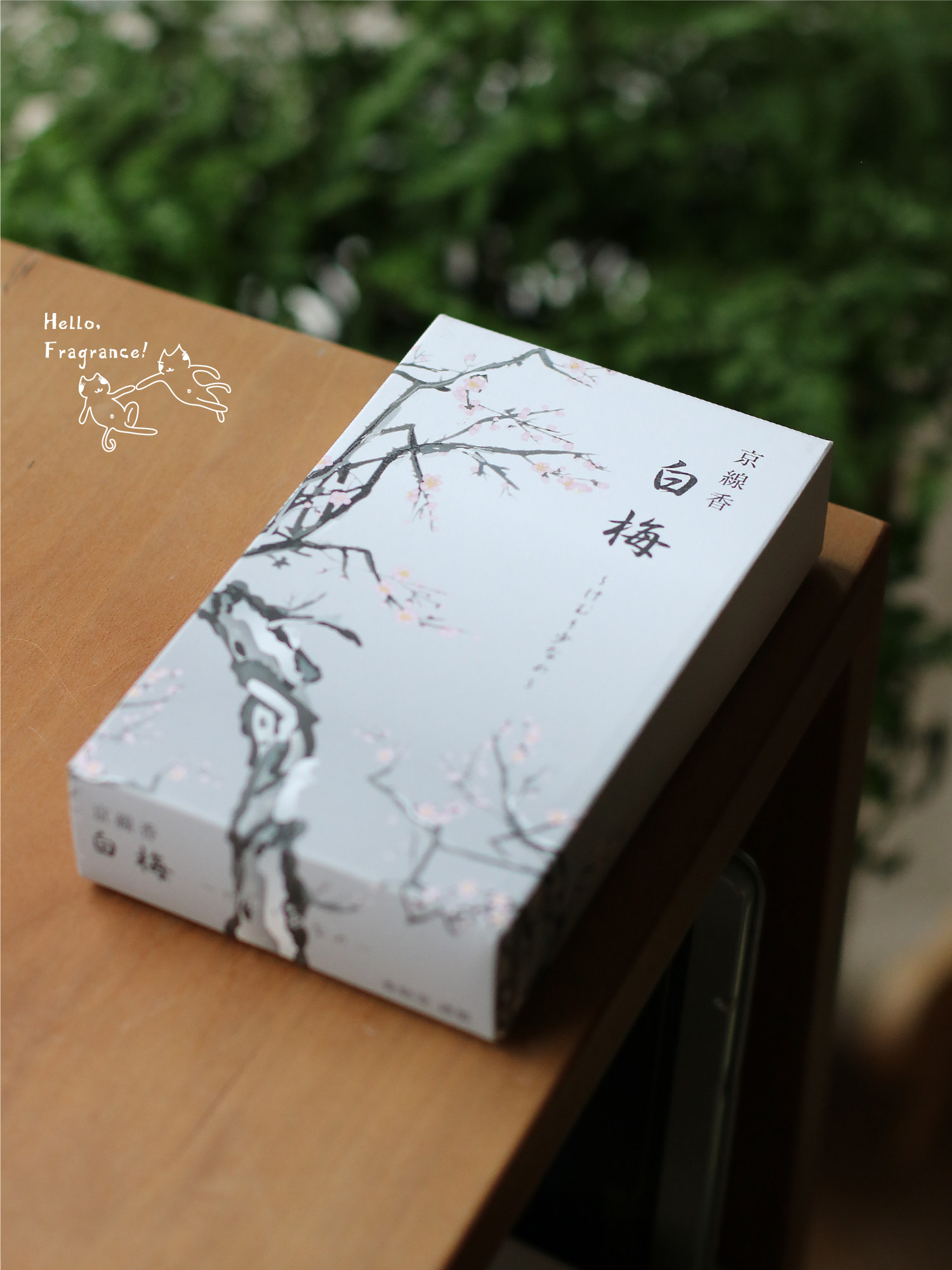 日本香彩堂四季印象 白梅 线香室内微烟氛围熏香安神舒缓消臭