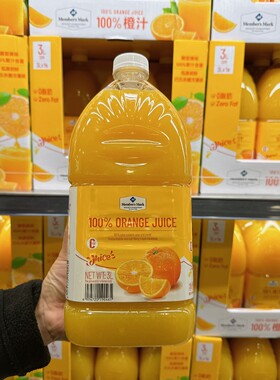 MM100%橙汁果汁3L*1瓶