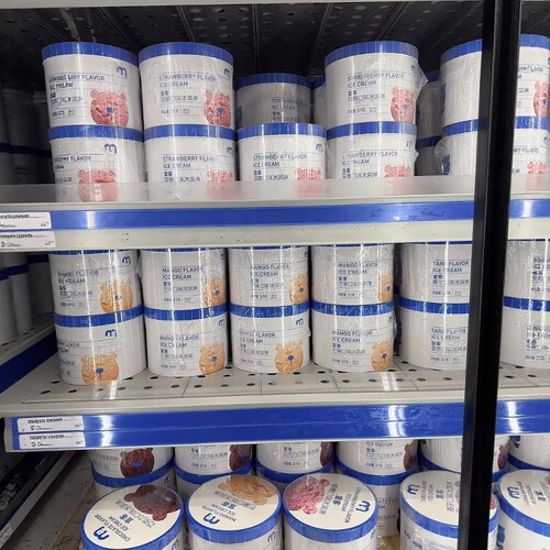 麦德龙宜客芒果香草抹茶冰淇淋