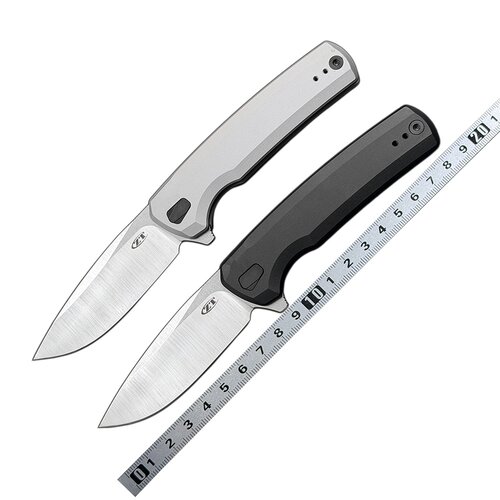 零误差 ZT0044铝合金柄折刀户外野营狩猎战术防身高硬度EDC工具刀