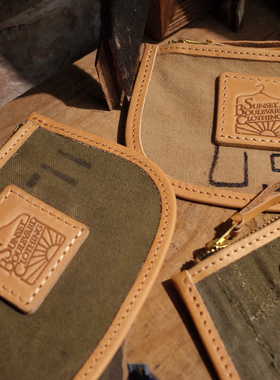 特价！古物改制系列 二战美军驼袋改制卡包 特价