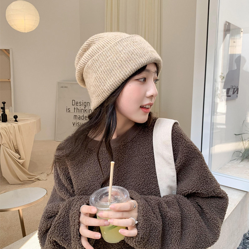 Deepsea深海 慵懒随意范羊毛堆堆帽冬季加厚保暖针织帽男女可戴,服饰配件/皮带/帽子/围巾,帽子,淘宝优惠券,粉丝福利购,淘宝优惠卷