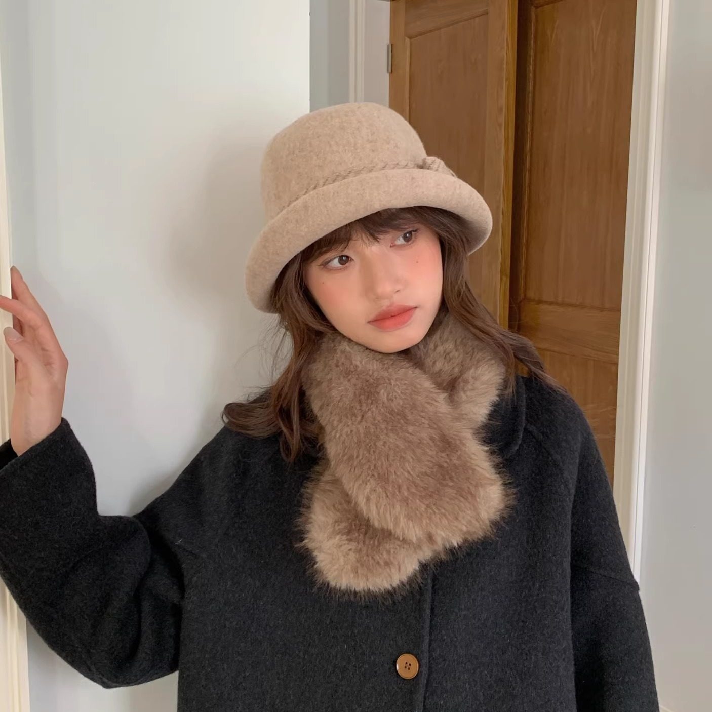 Deepsea深海 民国风复古羊毛小礼帽女秋冬渔夫帽赫本风显脸小盆帽,服饰配件/皮带/帽子/围巾,帽子,淘宝优惠券,粉丝福利购,淘宝优惠卷