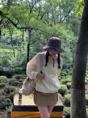 户外吸氧日 自带UPF50+ 轻薄防晒服男女同款宽松防晒衣速干冲锋衣