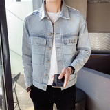 2025秋款男士牛仔夹克韩版绣花外套男修身上衣B317/JK68/P115，男装夹克，电商B317