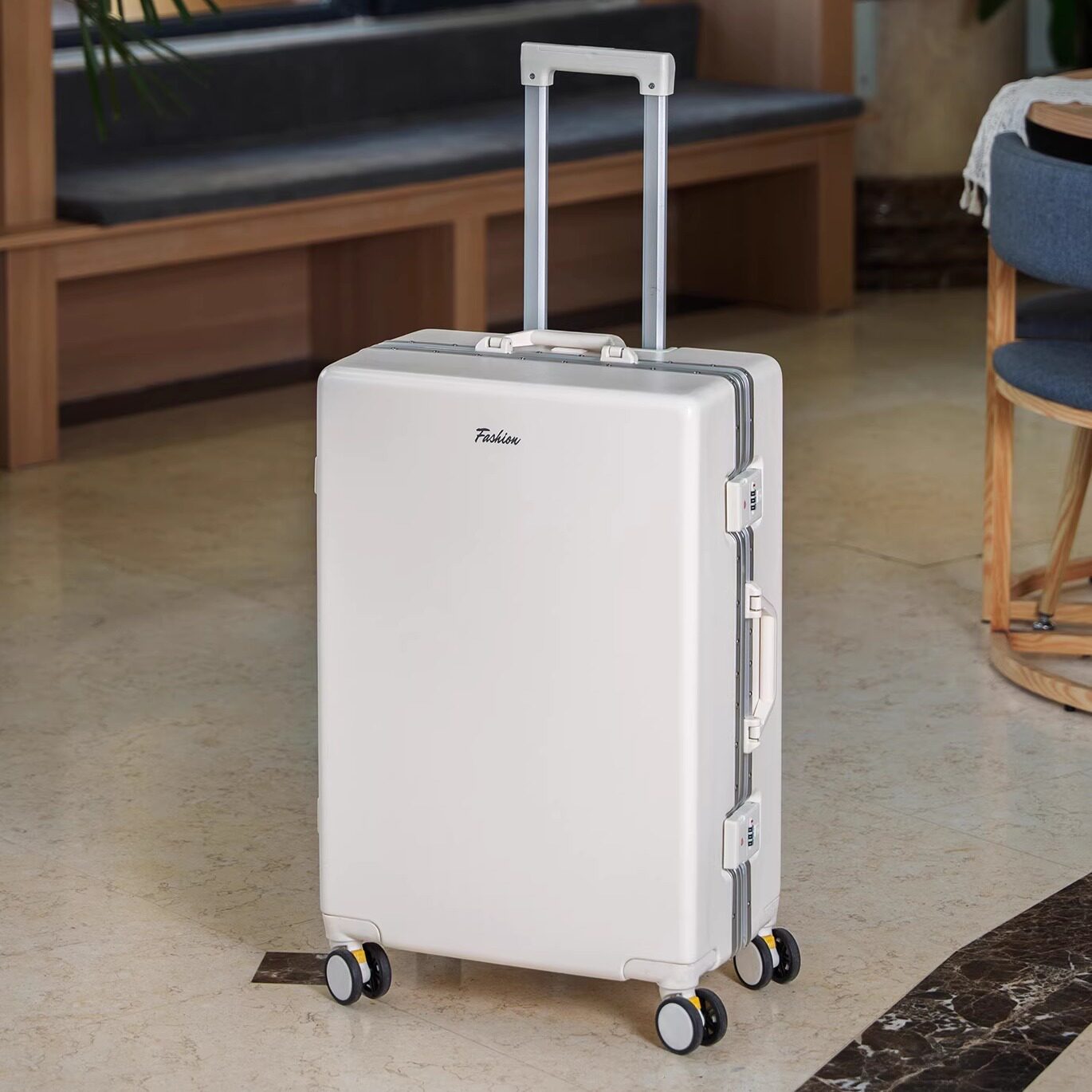 新款拉杆箱行李箱铝框密码箱多功能大容量24寸静音万向轮旅行皮箱,箱包皮具/热销女包/男包,旅行箱,淘宝优惠券,粉丝福利购,淘宝优惠卷