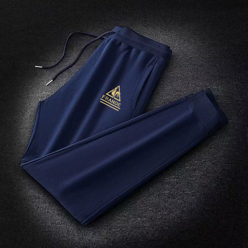 法式公鸡纯棉运动卫裤