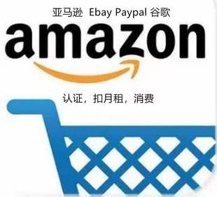 亚马逊月租卡Amazon速卖通Ebay虚拟卡美国欧洲卖家月租验证扣款