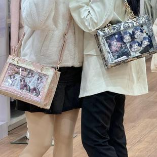 单肩包 小食量吧唧痛包刺绣手提式 Seraphim原创新款 古风流苏二次元