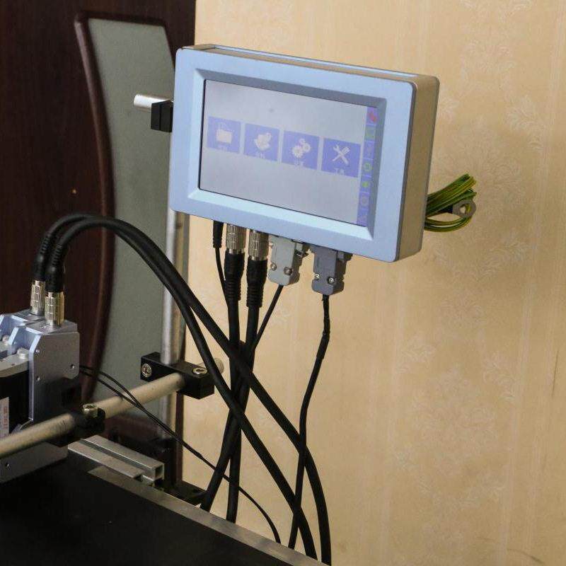 E2双喷头在线喷码机定制自动打印机日期二维码小型流水线打码机器